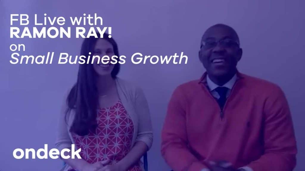 Small business tips with Ramon Ray and OnDeck