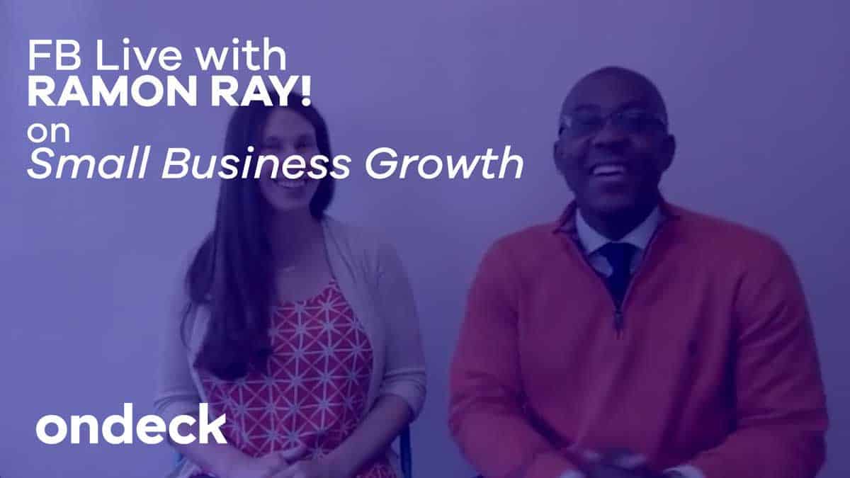 Small business tips with Ramon Ray and OnDeck