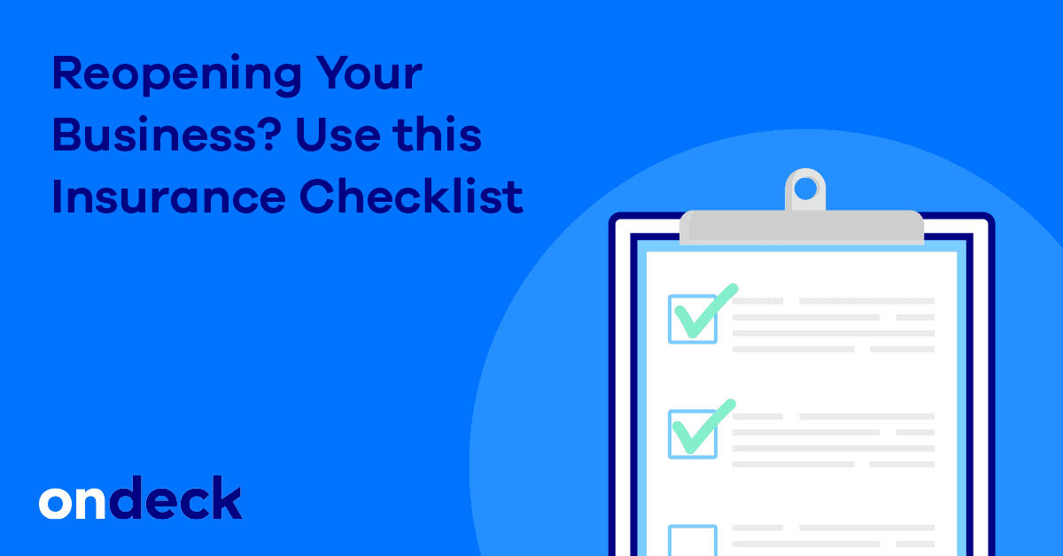 Insurance Checklist